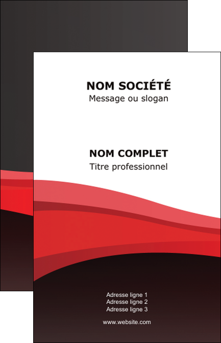 personnaliser maquette carte de visite standard texture contexture MIS46535