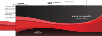 modele en ligne depliant 2 volets  4 pages  standard texture contexture MLIGCH46541