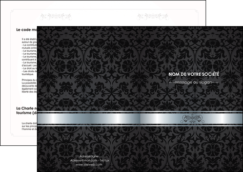 modele en ligne depliant 2 volets  4 pages  standard texture abstrait MID46665