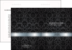 realiser depliant 2 volets  4 pages  standard texture abstrait MIF46669