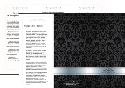 creation graphique en ligne depliant 3 volets  6 pages  standard texture abstrait MIDLU46695