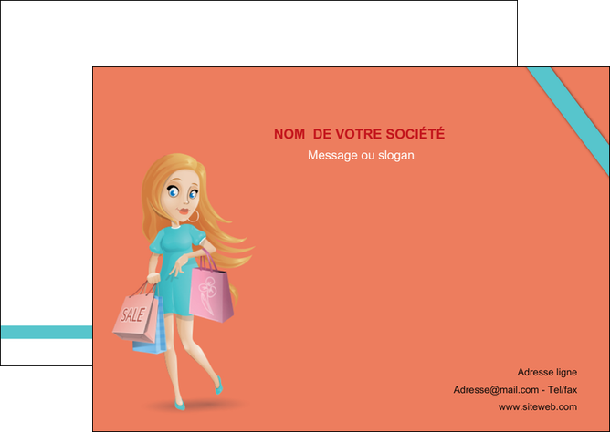 realiser flyers vetements et accessoires shopping magasin fille MIDBE46713