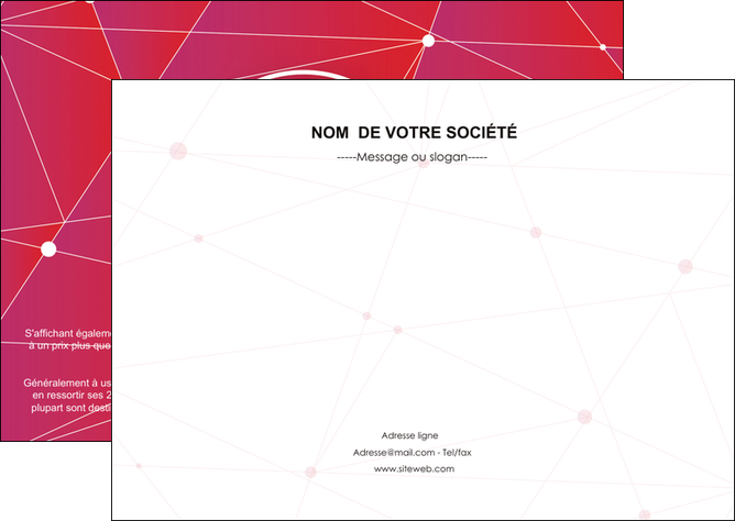 faire flyers standard abstrait fond MLIGLU46755