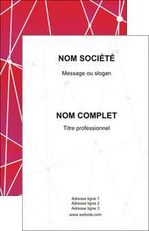 realiser carte de visite standard abstrait fond MIF46769