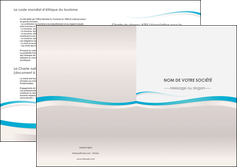 creation graphique en ligne depliant 2 volets  4 pages  standard texture contexture MLIGLU46809