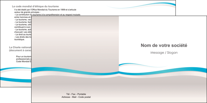 creer modele en ligne depliant 2 volets  4 pages  standard texture contexture MLIGLU46811
