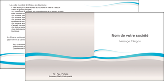 creer modele en ligne depliant 2 volets  4 pages  standard texture contexture MLIGLU46811