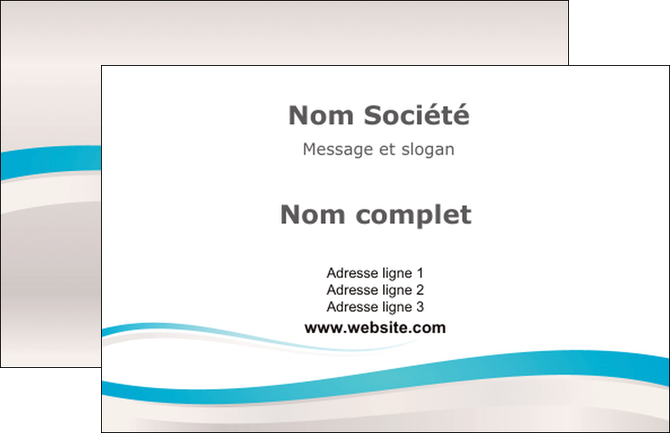 faire carte de visite standard texture contexture MLIGLU46817