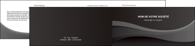 faire modele a imprimer depliant 2 volets  4 pages  texture contexture structure MLGI46949