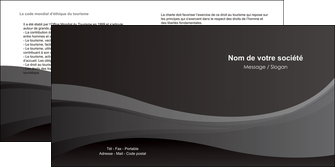 exemple depliant 2 volets  4 pages  texture contexture structure MLGI46959