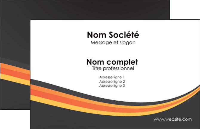 realiser carte de visite standard texture contexture MFLUOO46977
