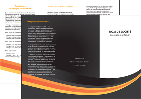 faire depliant 3 volets  6 pages  standard texture contexture MFLUOO47021