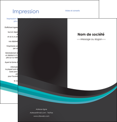 faire depliant 2 volets  4 pages  standard texture contexture MFLUOO47027