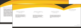 realiser depliant 4 volets  8 pages  standard texture contexture MIDBE47269