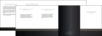 modele depliant 4 volets  8 pages  standard texture contexture MFLUOO47315