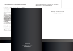 impression depliant 2 volets  4 pages  standard texture contexture MFLUOO47319