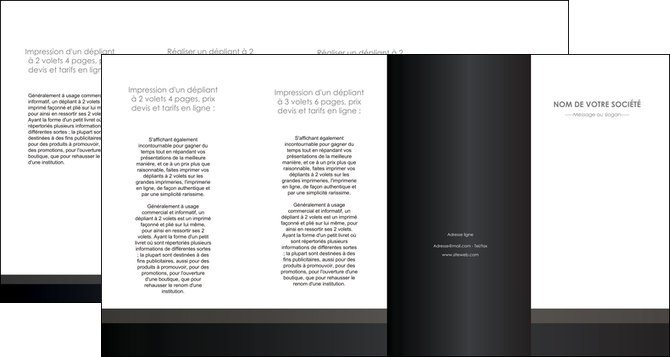 personnaliser modele de depliant 4 volets  8 pages  standard texture contexture MIDBE47361