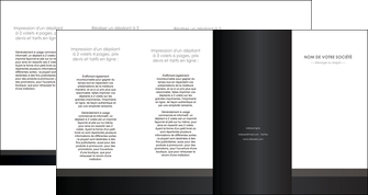 personnaliser modele de depliant 4 volets  8 pages  standard texture contexture MFLUOO47361