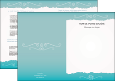 modele depliant 2 volets  4 pages  texture contexture structure MFLUOO47565
