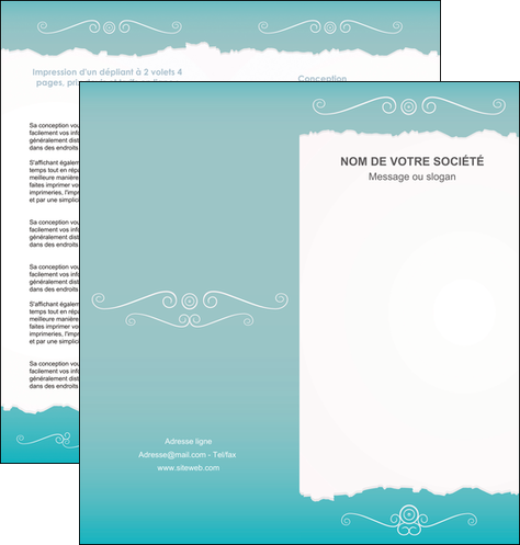 creation graphique en ligne depliant 2 volets  4 pages  texture contexture structure MFLUOO47577