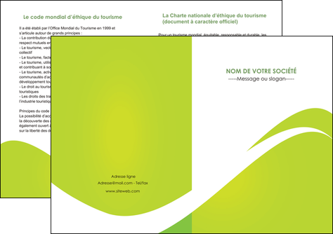 impression depliant 2 volets  4 pages  texture contexture structure MFLUOO47867