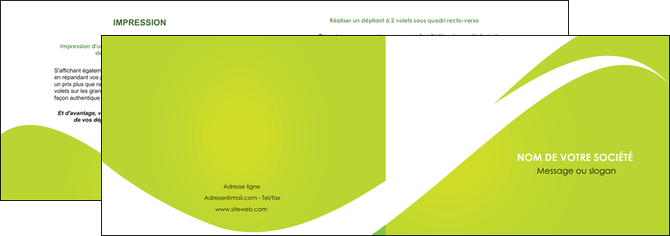 modele depliant 2 volets  4 pages  texture contexture structure MFLUOO47891