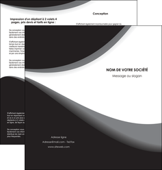 faire depliant 2 volets  4 pages  texture contexture structure MLIGBE47975