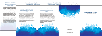 faire depliant 4 volets  8 pages  texture contexture structure MFLUOO48237