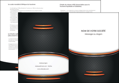 faire modele a imprimer depliant 2 volets  4 pages  texture contexture structure MLIGBE49037