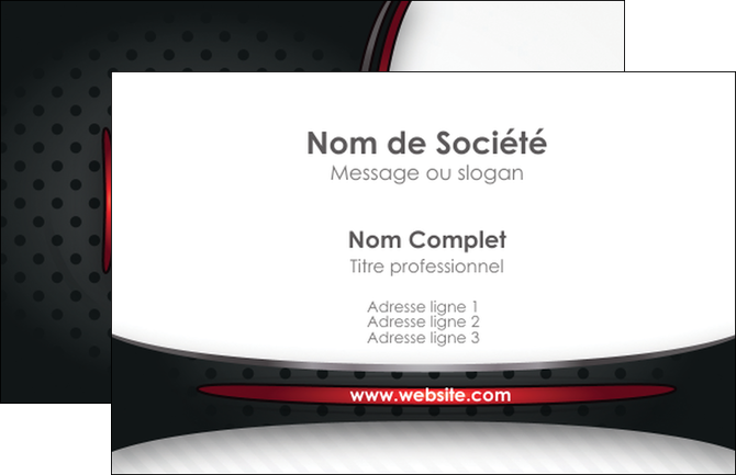 personnaliser modele de carte de visite texture contexture structure MLIP49427