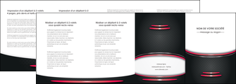 creer modele en ligne depliant 4 volets  8 pages  texture contexture structure MLIGCH49499