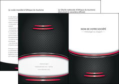 cree depliant 2 volets  4 pages  texture contexture structure MLIGCH49503