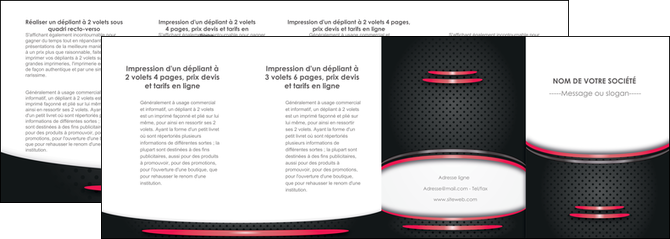 imprimer depliant 4 volets  8 pages  texture contexture structure MIDBE49545