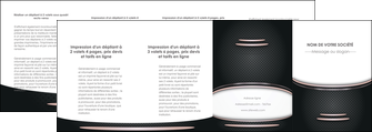 impression depliant 4 volets  8 pages  texture contexture structure MLIGCH49923