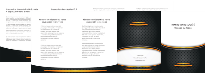 modele depliant 4 volets  8 pages  texture contexture structure MIDBE49929