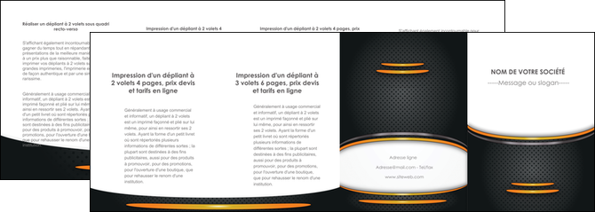 faire depliant 4 volets  8 pages  texture contexture structure MIDBE49975
