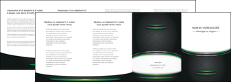 personnaliser modele de depliant 4 volets  8 pages  texture contexture structure MLIGCH49981