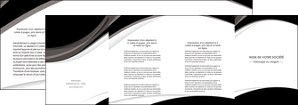 exemple depliant 4 volets  8 pages  texture contexture structure MIF50097