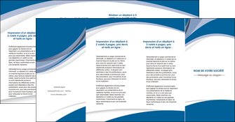 cree depliant 4 volets  8 pages  texture contexture structure MLIGCH50193