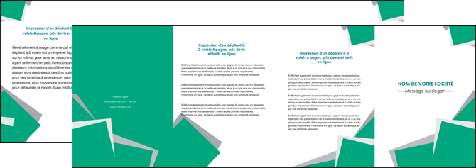 modele en ligne depliant 4 volets  8 pages  texture contexture structure MLGI50201