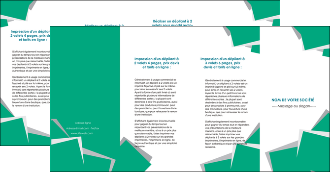 imprimerie depliant 4 volets  8 pages  texture contexture structure MLGI50245