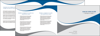 exemple depliant 4 volets  8 pages  texture contexture structure MFLUOO50505