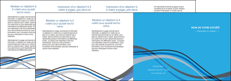 impression depliant 4 volets  8 pages  texture contexture structure MIFBE50571