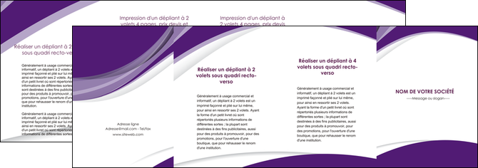 realiser depliant 4 volets  8 pages  texture contexture structure MLGI50789