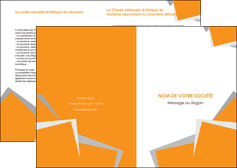 imprimer depliant 2 volets  4 pages  texture contexture structure MLGI50901