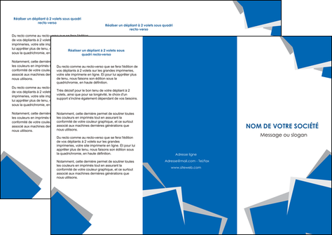 faire modele a imprimer depliant 3 volets  6 pages  texture contexture structure MFLUOO50933