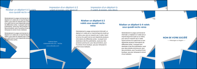 faire depliant 4 volets  8 pages  texture contexture structure MFLUOO50963