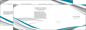cree depliant 4 volets  8 pages  texture contexture structure MLIGCH50967