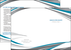 faire depliant 2 volets  4 pages  texture contexture structure MLIGCH50973
