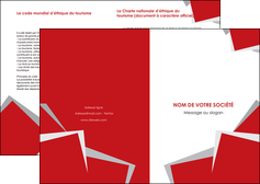 imprimer depliant 2 volets  4 pages  texture contexture structure MLIGCH51055